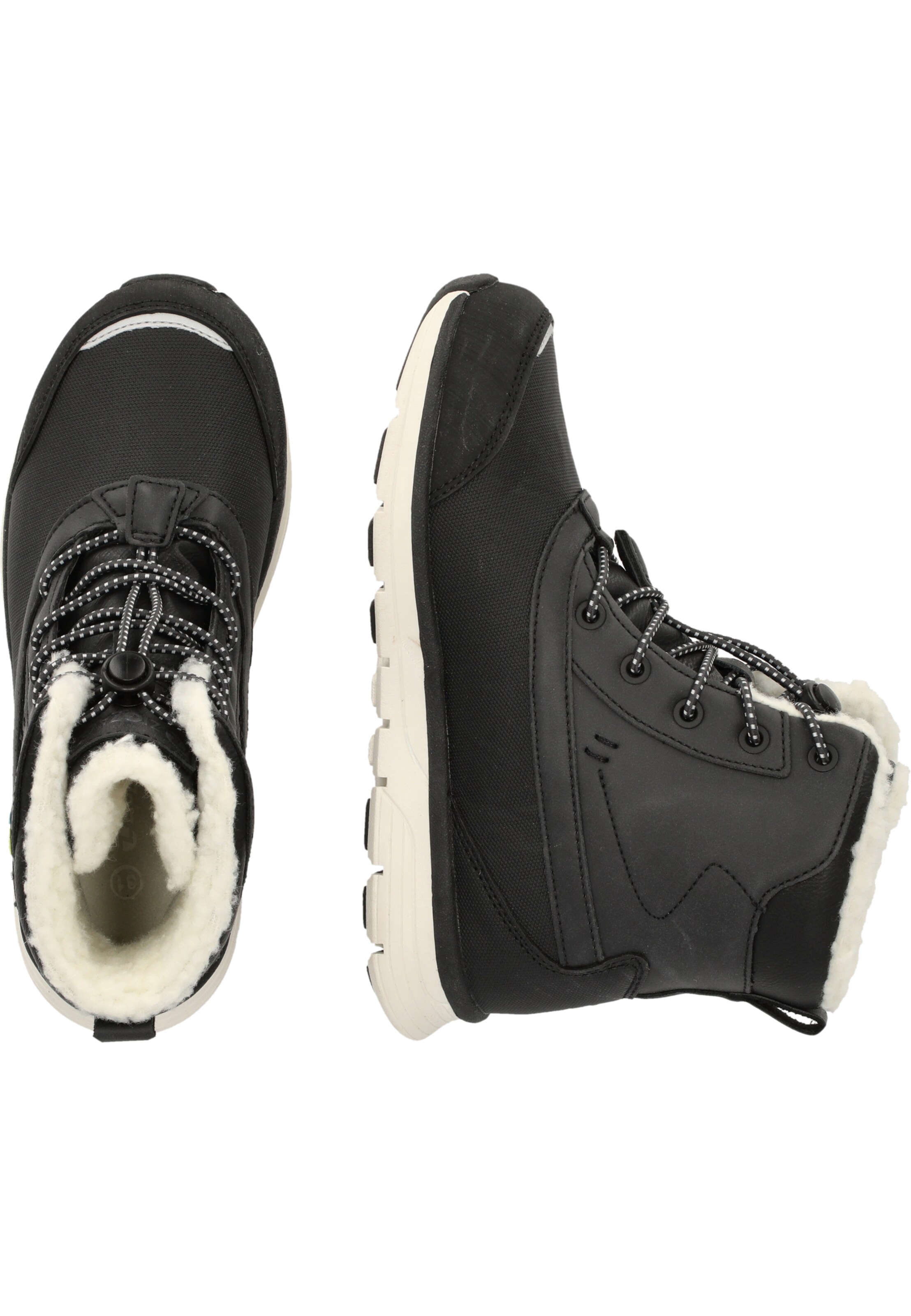 ZigZag Boots in Grau