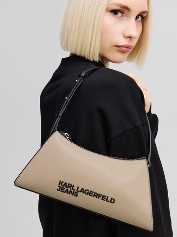 KARL LAGERFELD JEANS Torba na ramię w kolorze brąz: przód