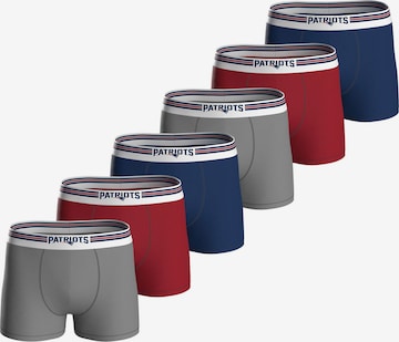 Boxers 'Patriots' Huddle en bleu : devant