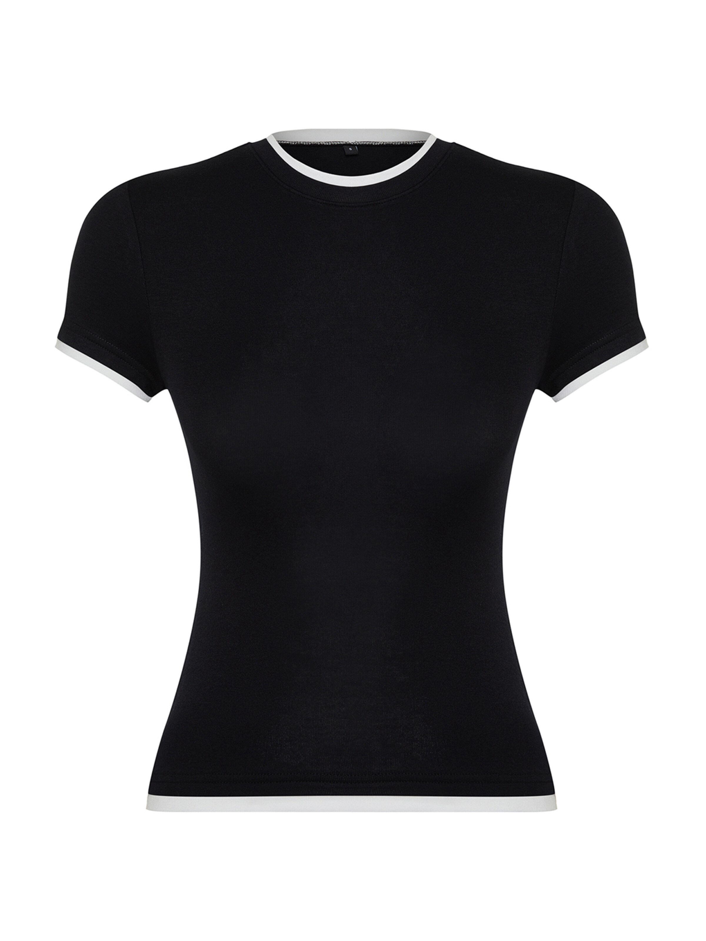 Trendyol Shirt in Zwart: voorkant