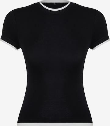 Trendyol Футболка в Черный: спереди