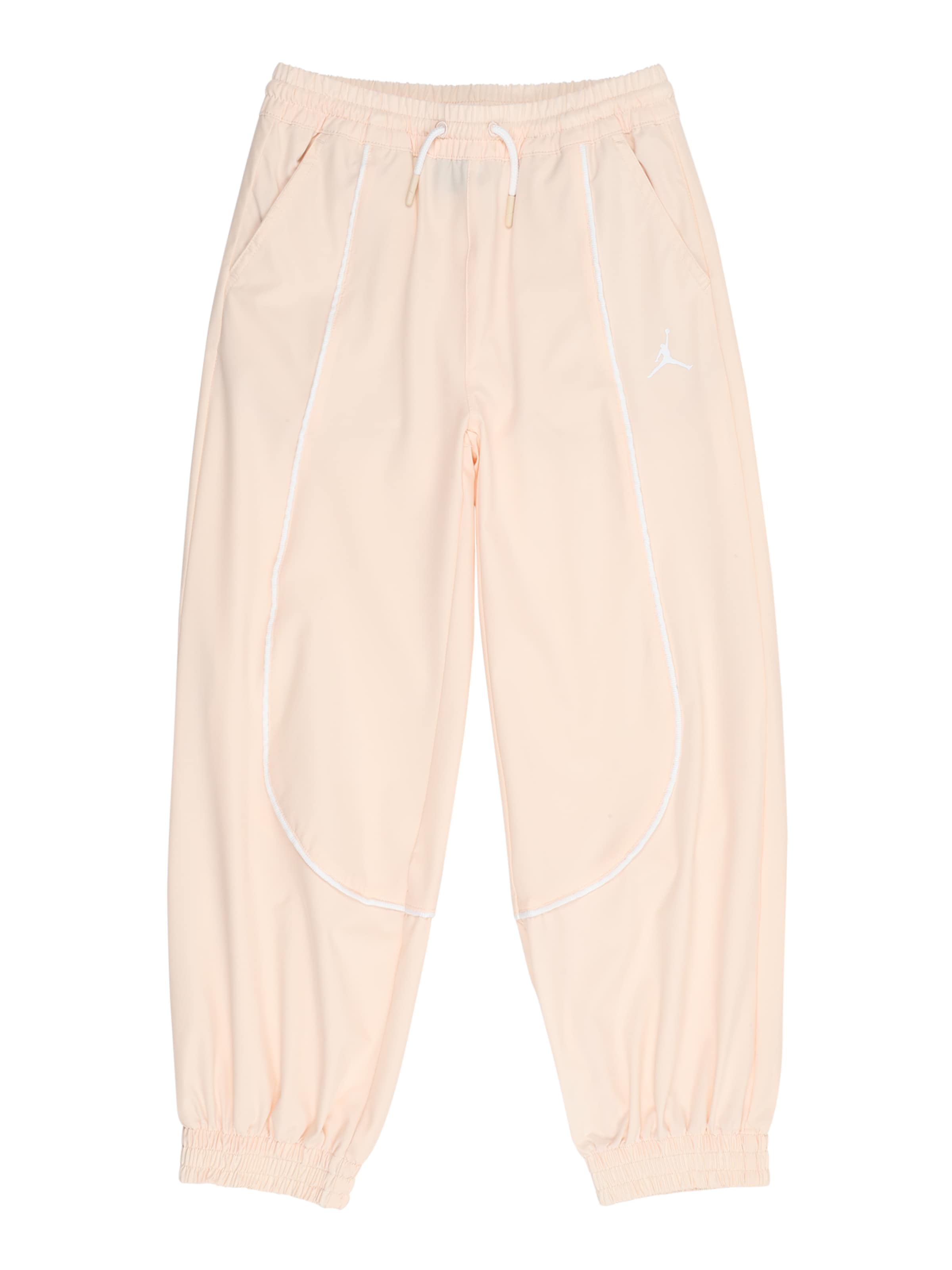 bēšs Jordan Pakapēniski sašaurināts piegriezums Bikses: no priekšpuses