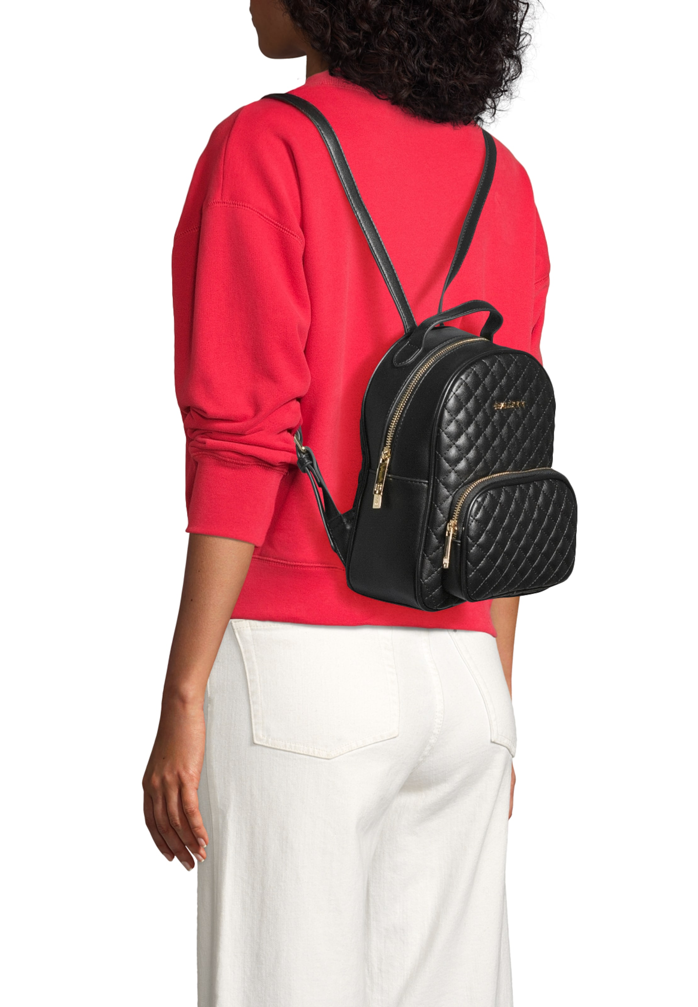 BALDININI Рюкзак 'Ingrid 005' в Черный: спереди