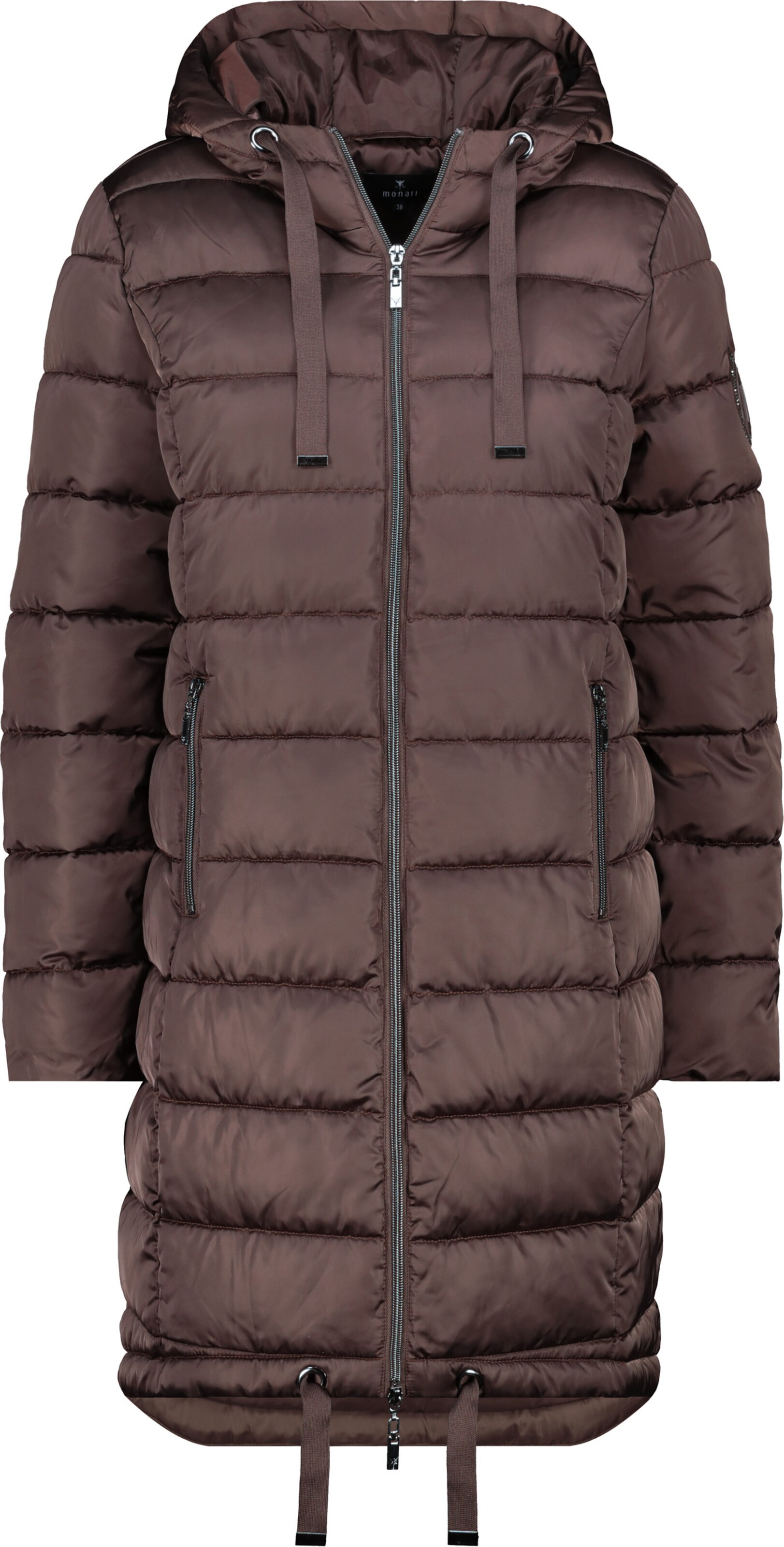 monari Winter Coat in Brown: front