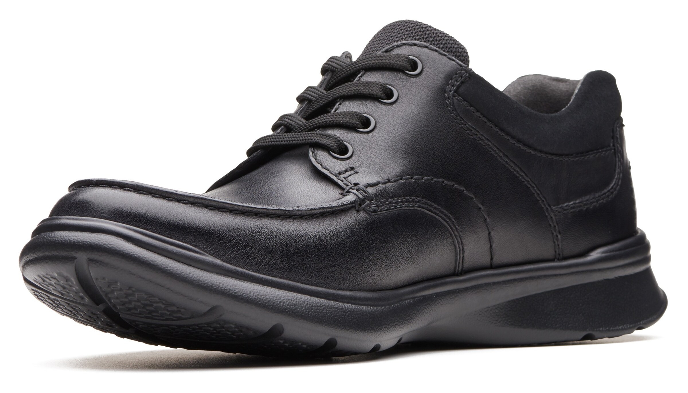 CLARKS Schnürschuh in Schwarz: Vorderseite