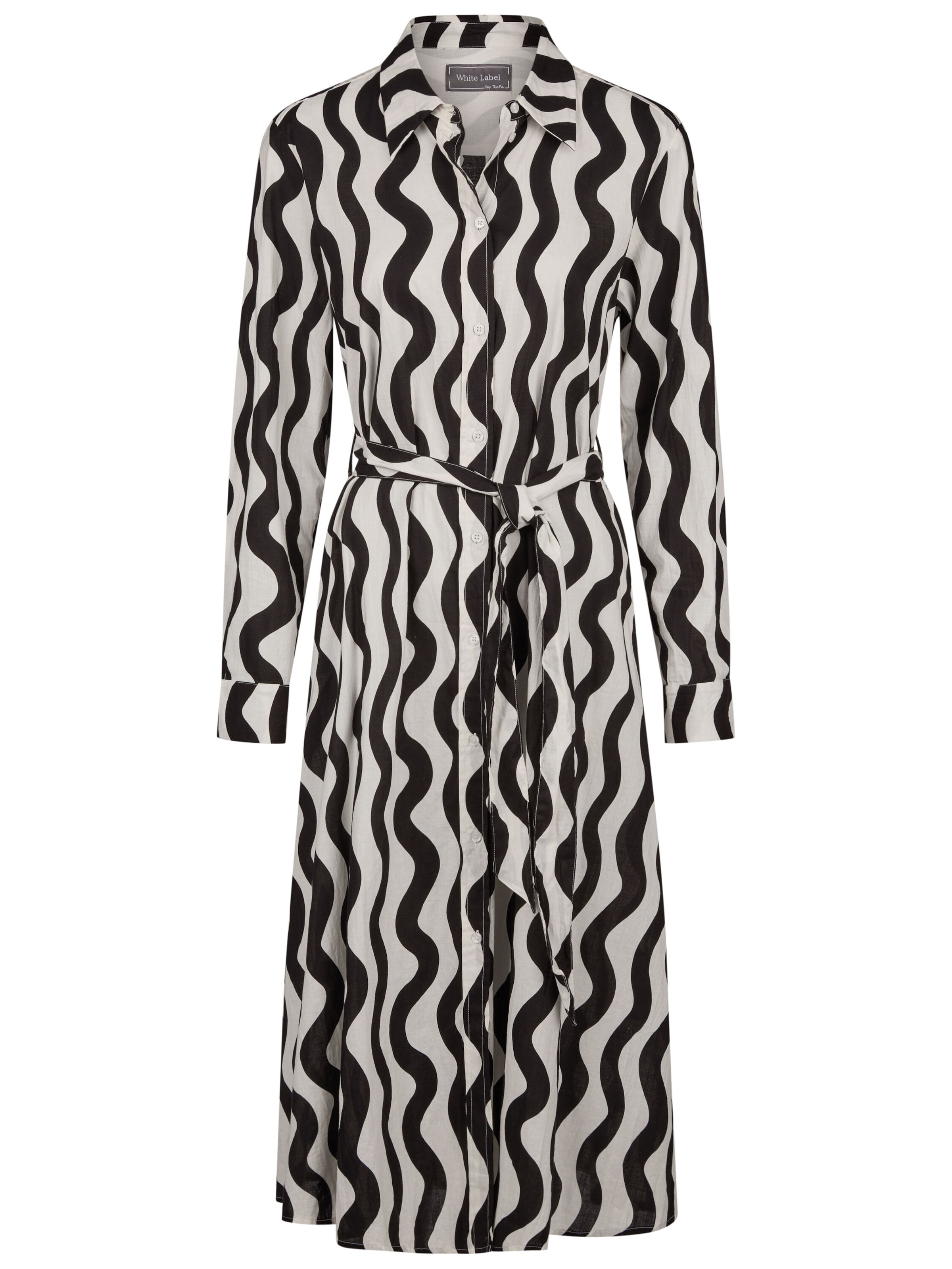 Robe-chemise White Label en blanc : devant