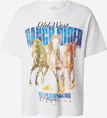 JACK & JONESMajica 'JORWATERCOLOUR' - bijela boja: prednji dio