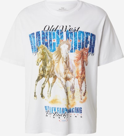 JACK & JONES Paita 'JORWATERCOLOUR' värissä taivaansininen / kulta / valkoinen, Tuotenäkymä