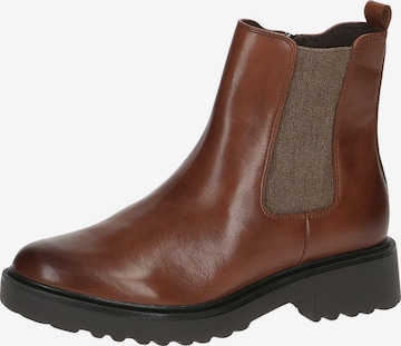 CAPRICE Ankle Boots in Brown: front