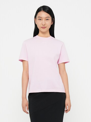 T-shirt 'CLASSIC' Calvin Klein en rose : devant