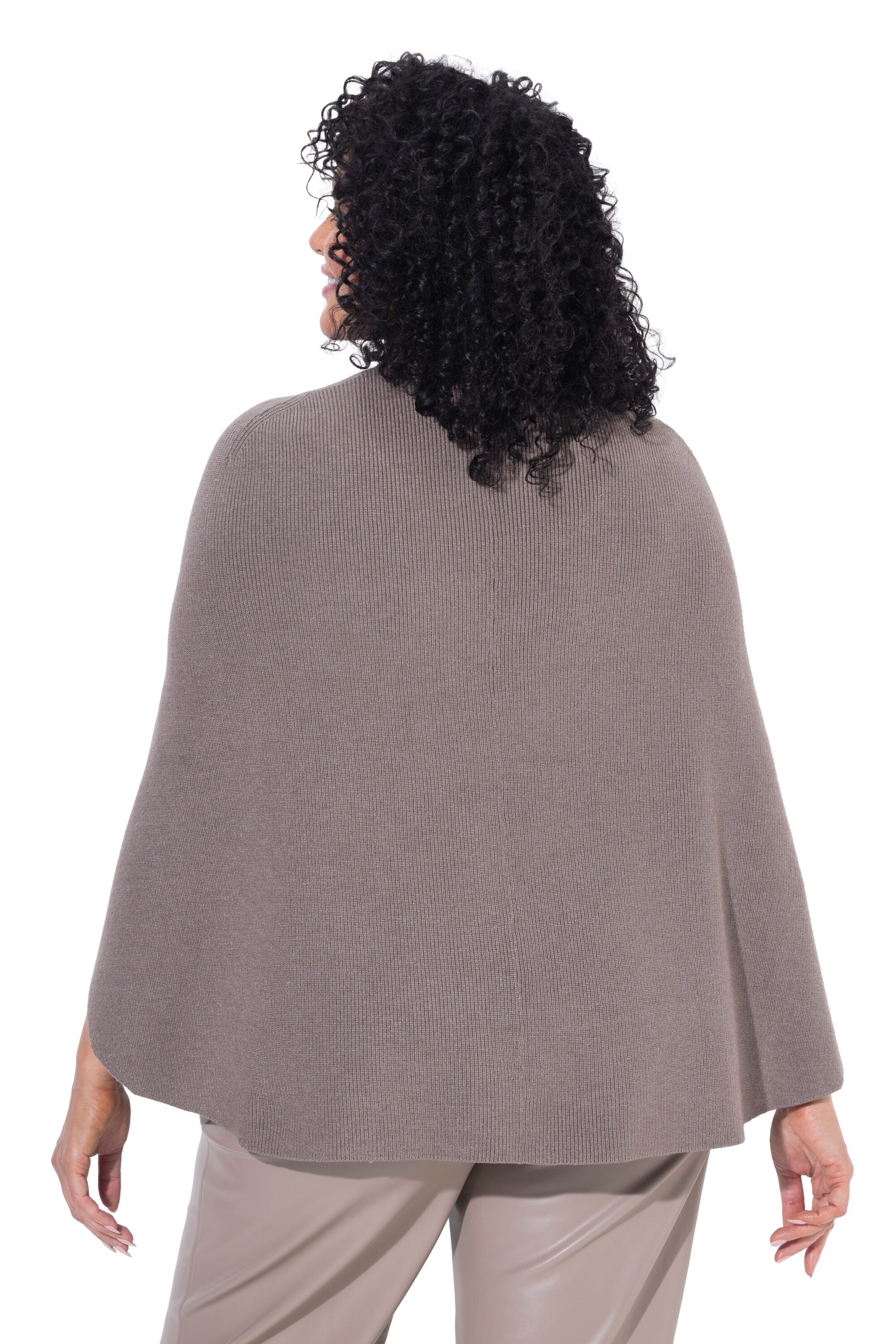 Ulla Popken Cape in Brown