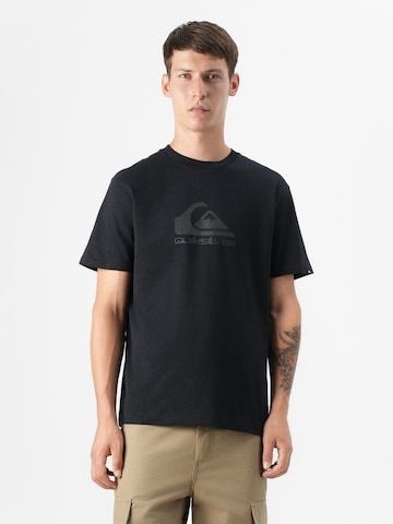 QUIKSILVER Αθλητική μπλούζα φούτερ σε μαύρο: μπροστά