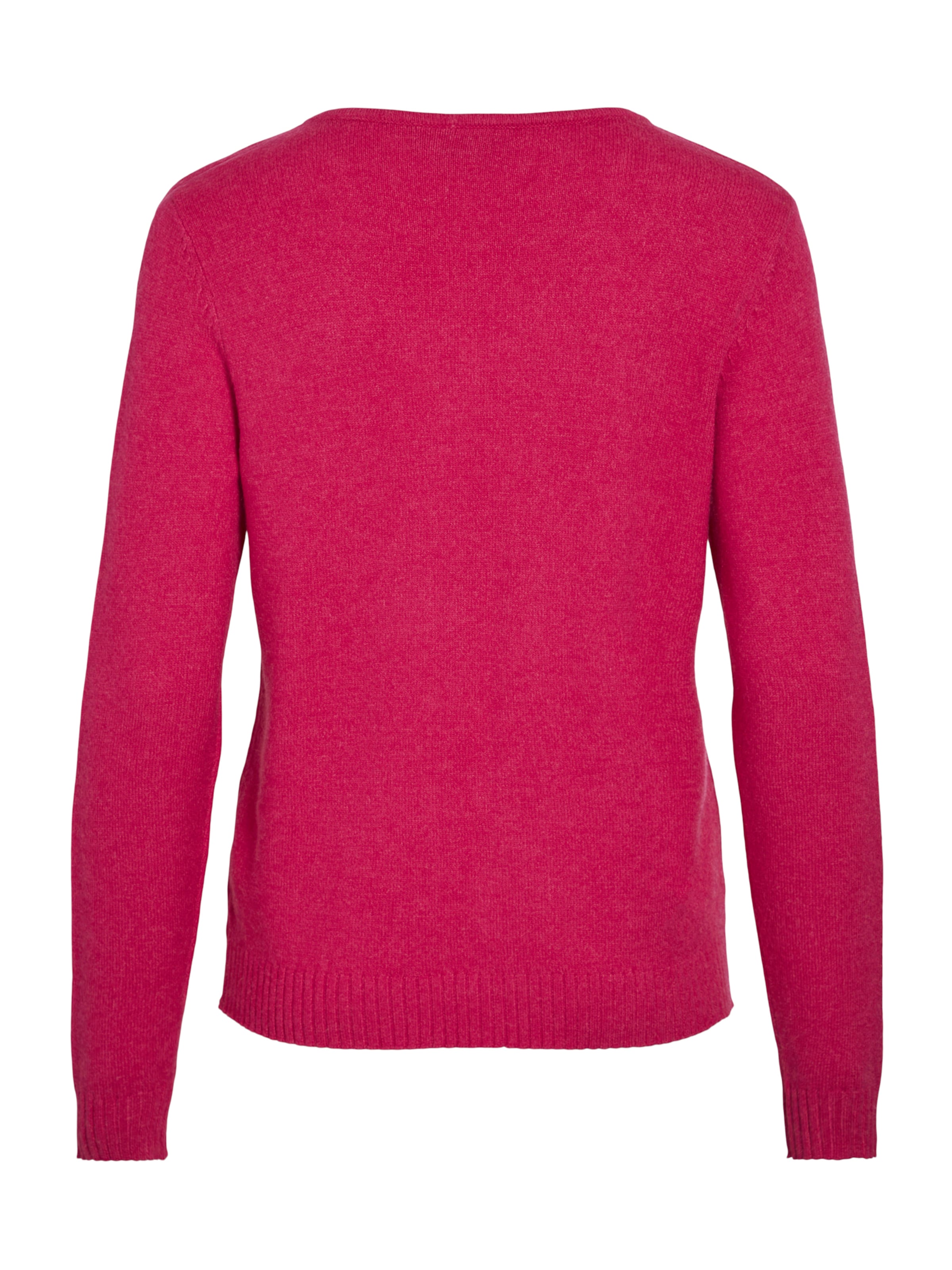 VILA Свитер 'VIRil' в Ярко-розовый