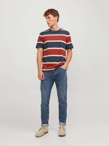 JACK & JONES T-Shirt 'HENRY' in Rot