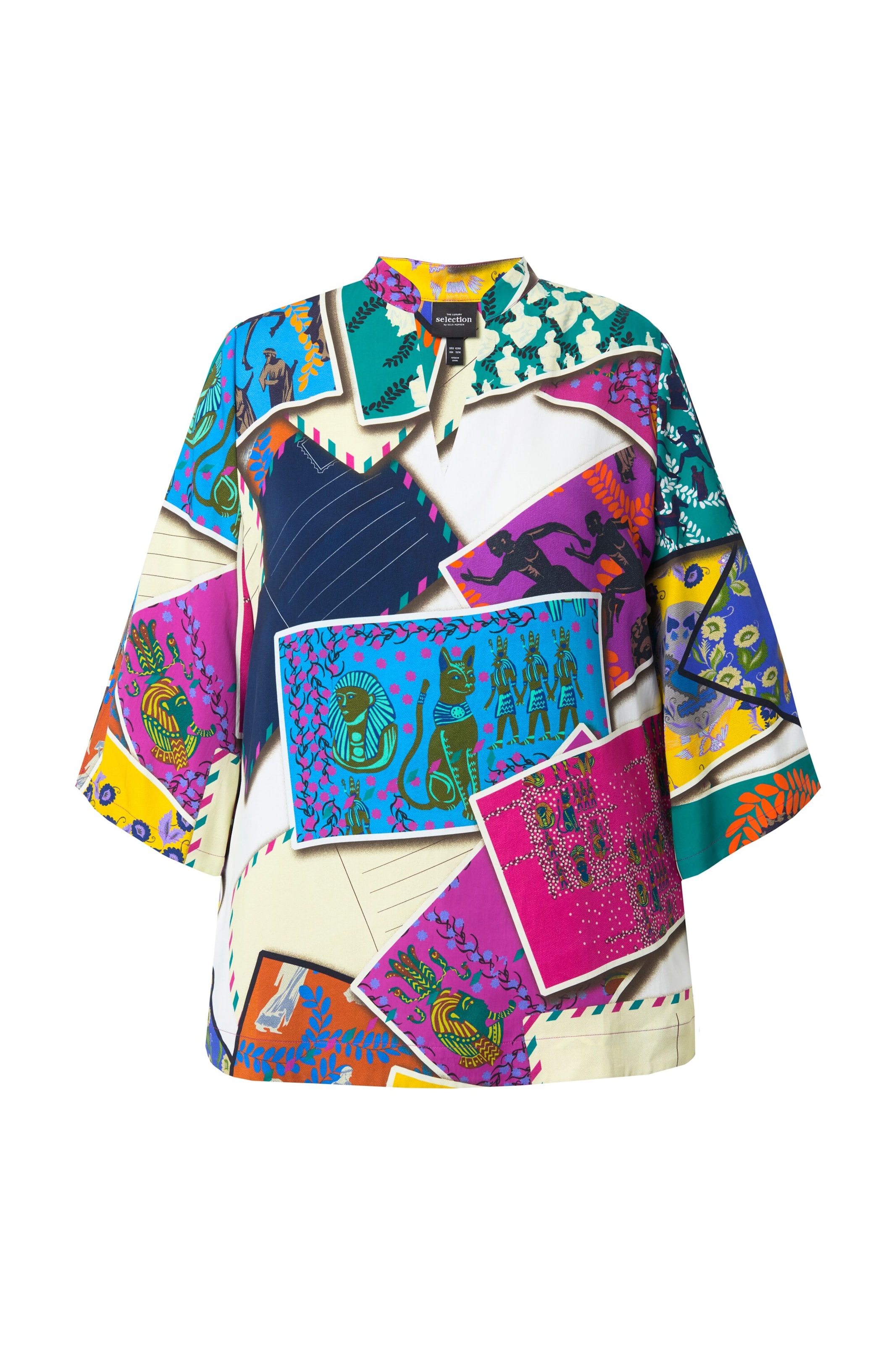 Ulla Popken Blouse in Mixed colours: front