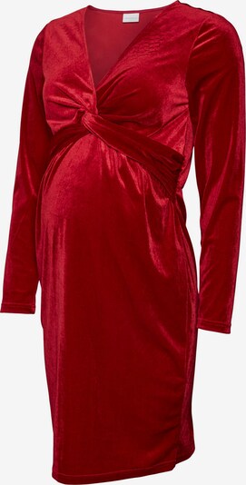 MAMALICIOUS Vestido 'SANDRA' en rojo vino, Vista del producto