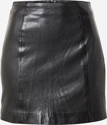 FREAKY NATION Skirt 'Twiggy Love' in Black: front