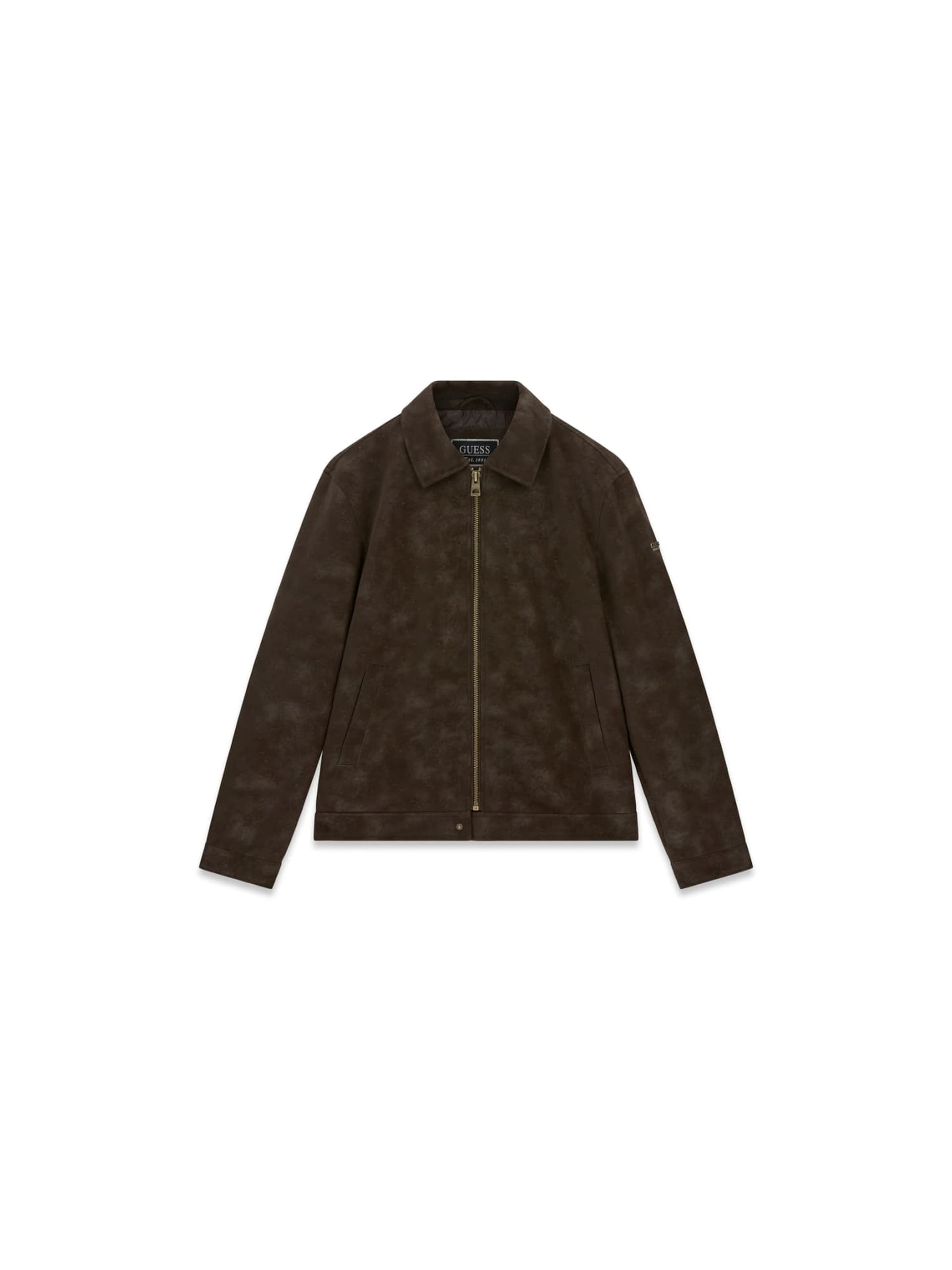 GUESS Between-season jacket in Brown: front
