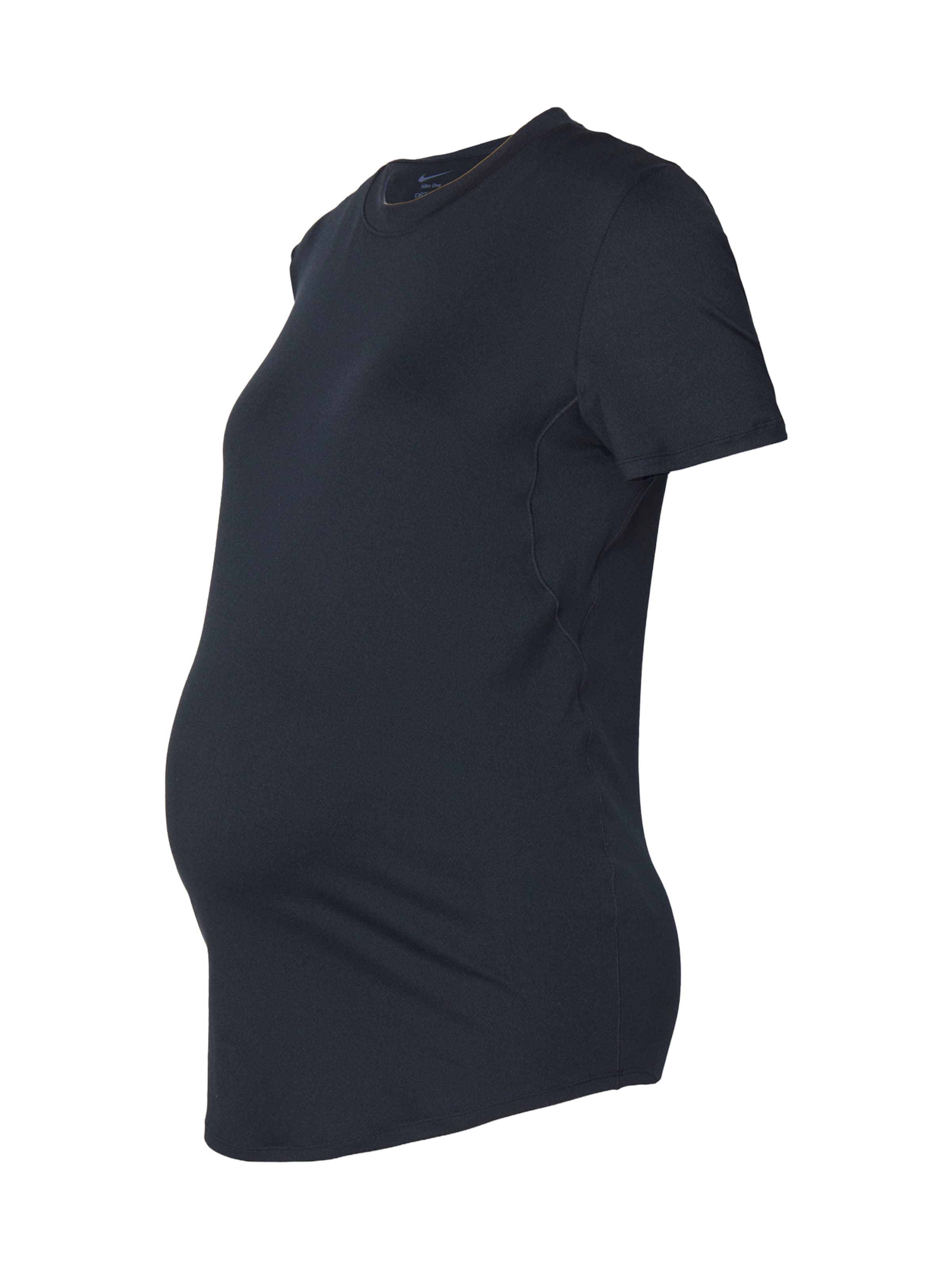 NIKETehnička sportska majica 'ONE' - crna boja: prednji dio