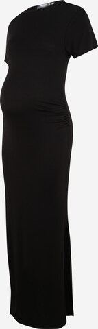 Missguided Maternity Dress in Black: front