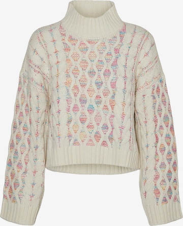 VERO MODA Sweater 'DANERYS' in Beige: front