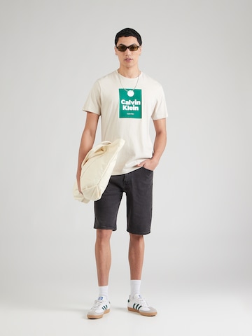 Calvin Klein Jeans Μπλουζάκι σε λευκό