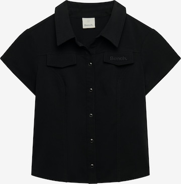 Chemisier 'Bench X Superdry & Co' BENCH en noir : devant