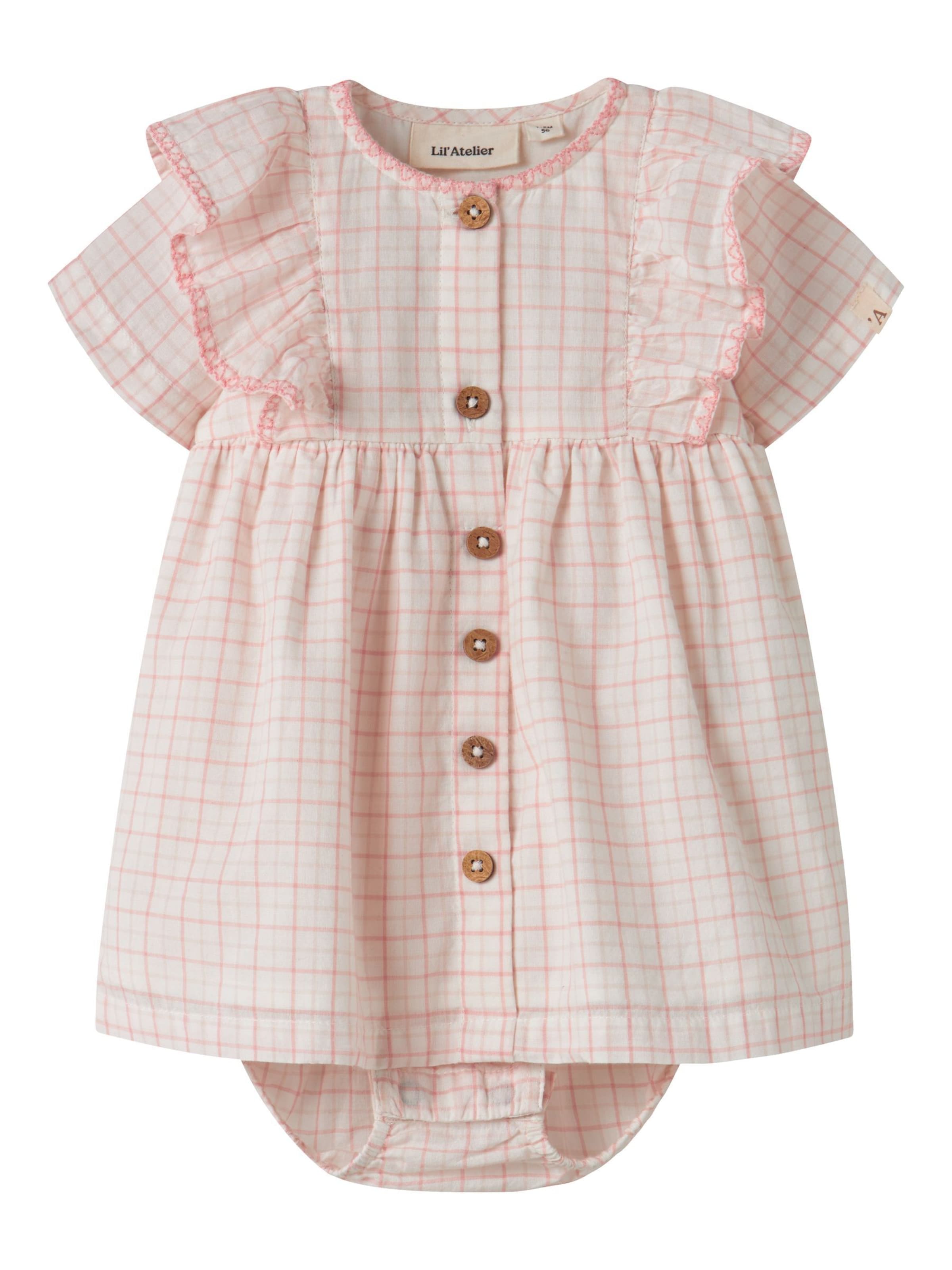 Lil'Atelier - Vestido en blanco: frente