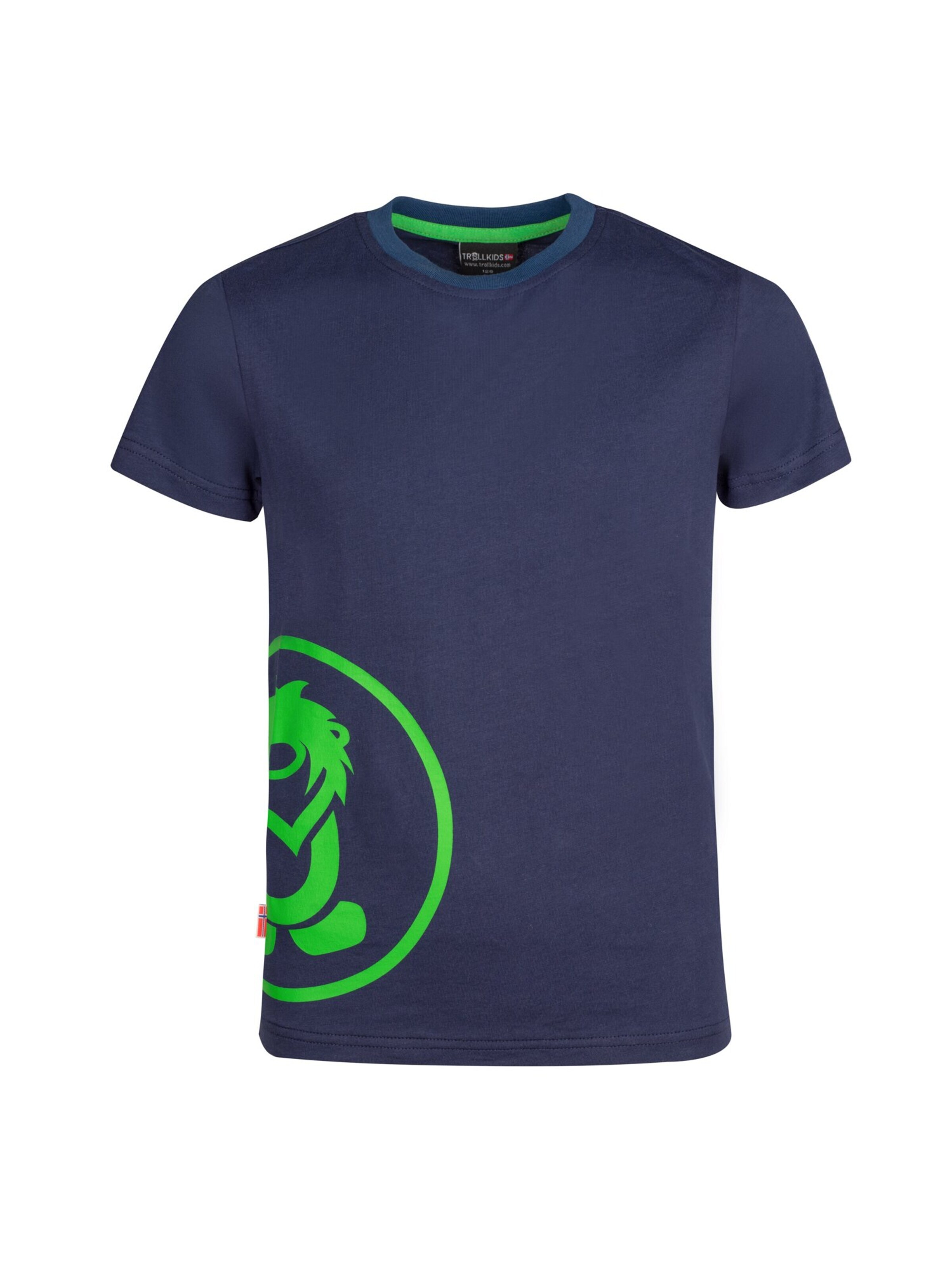 TROLLKIDS Performance Shirt in Blue: front
