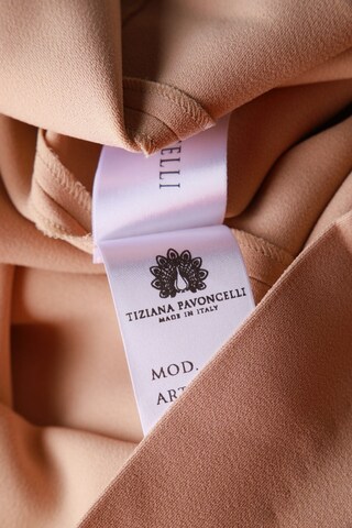 TIZIANA PAVONCELLI Volantkleid XS in Beige