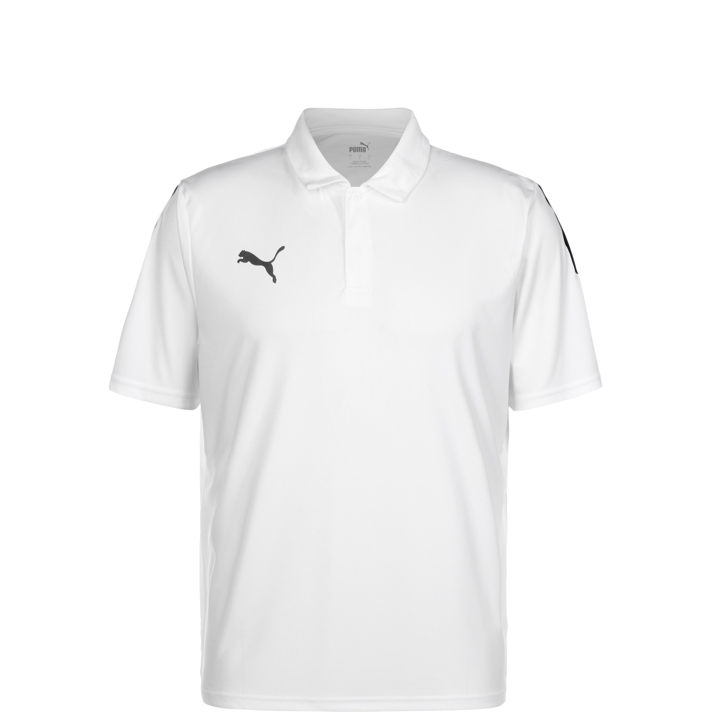 PUMA Funktionsshirt 'TeamLiga' in Weiß: Vorderseite