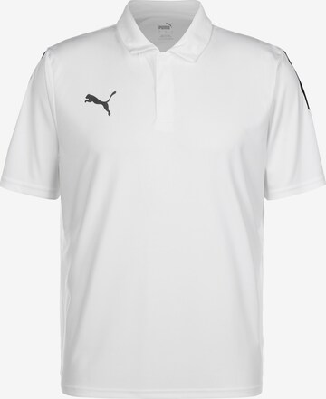 PUMA Performance Shirt 'TeamLiga' in White: front