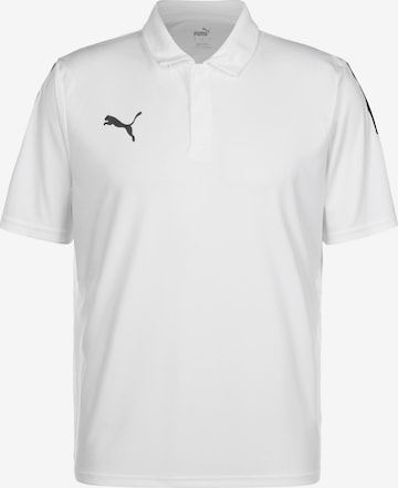 PUMA Functioneel shirt 'TeamLiga' in Wit: voorkant