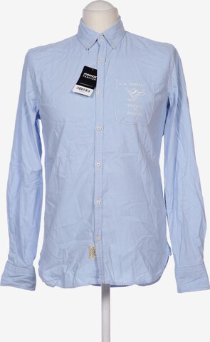 Gaastra Button Up Shirt in S in Blue: front