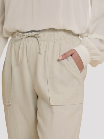 Threadbare Loose fit Pants 'Rosewood' in Grey