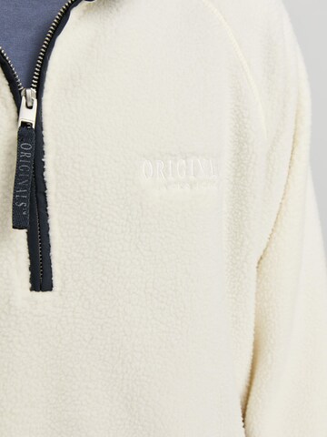 JACK & JONES Sweatshirt i beige