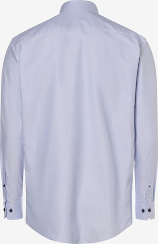 Finshley & Harding Regular fit Zakelijk overhemd in Blauw