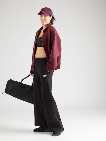 Reebok Широкий Спортивные штаны 'YARA' в Черный