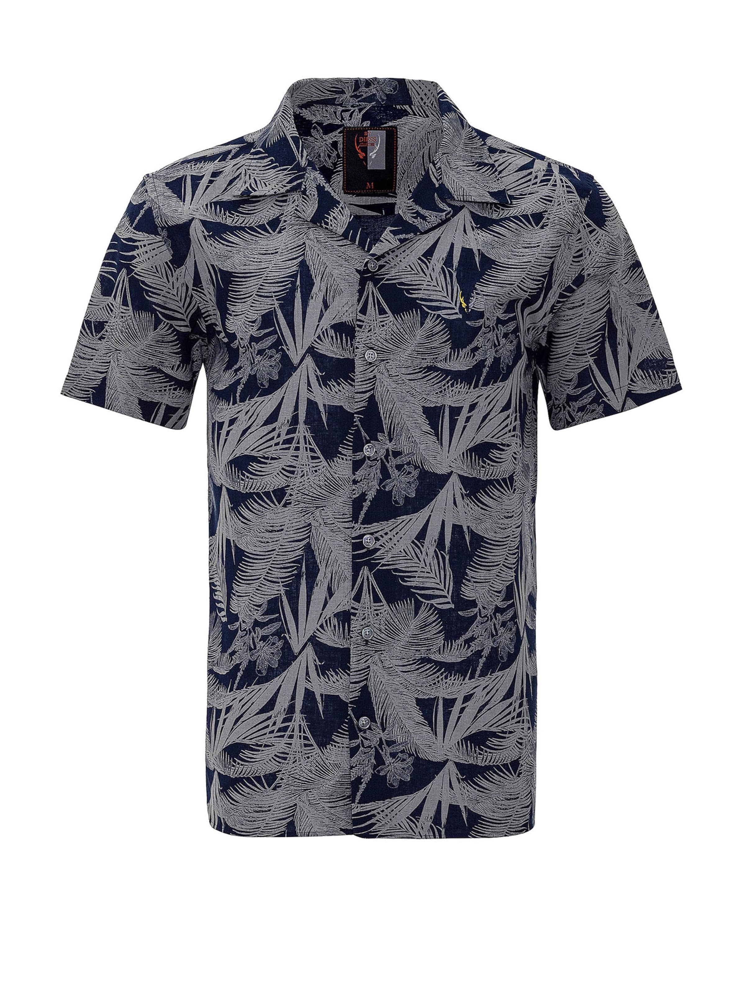 By Diess Collection Regular fit Overhemd in Grijs: voorkant