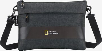 National Geographic Crossbody Bag in Grey: front