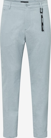 Coupe slim Pantalon chino 'Code' STRELLSON en bleu : devant