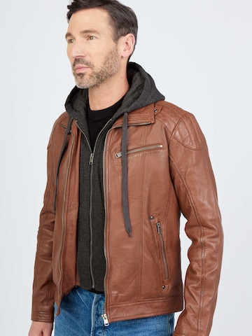 JCC Lederjacke in Braun