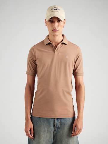 naketano T-shirt i brun: framsida