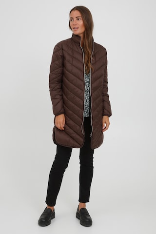 Fransa Winter Coat 'FRBAPADDING 5' in Brown