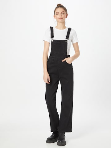Hailys Jean Overalls 'Sheila' in Black: front