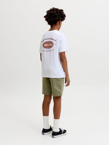 Coupe slim Pantalon Jack & Jones Junior en vert