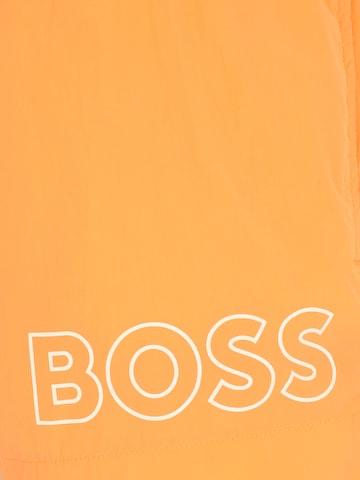 BOSS Black Zwemshorts 'Mooneye' in Oranje