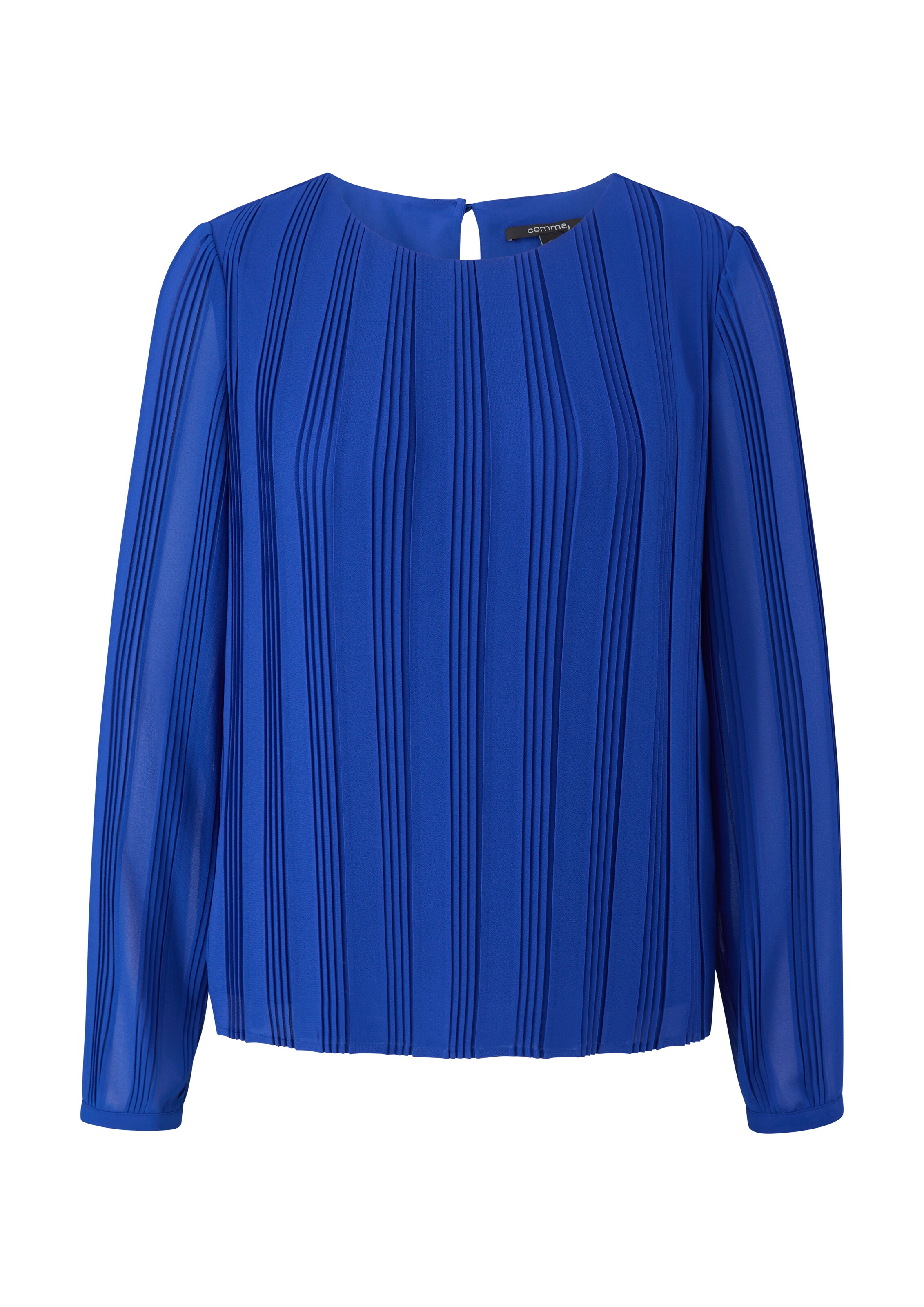 Chemisier COMMA en bleu : devant