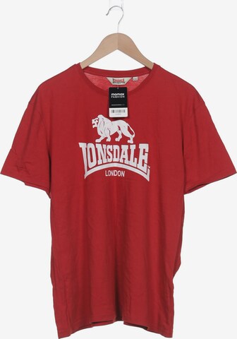 LONSDALE T-Shirt XXL in Rot: predná strana