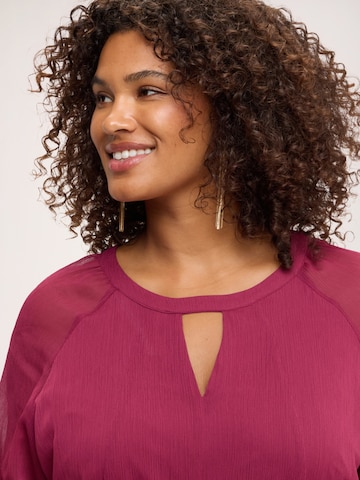 Robe Fiorella Rubino en rouge